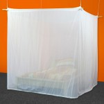 Abschirmbaldachin | Kasten Doppelbett | VOILE