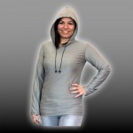 Abschirmender Hoodie aus Silver-Elastic TEO